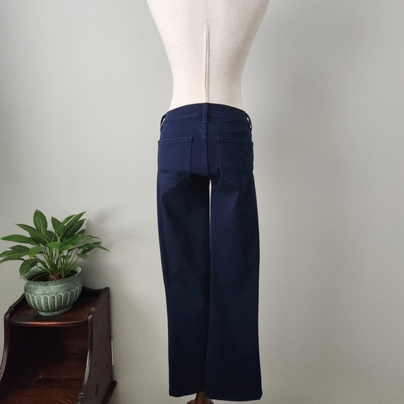 Tory Burch Dark Blue Stretch Bootcut Jeans, Excellent Condition, Size 26 - Picture 7 of 16